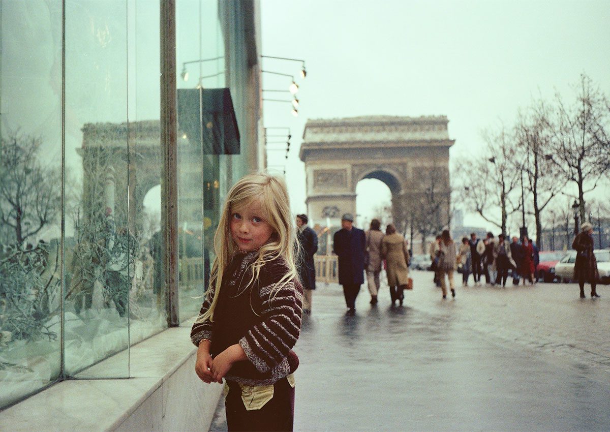 The Paris Dreamer Kat Lawrenceat Five Years Old