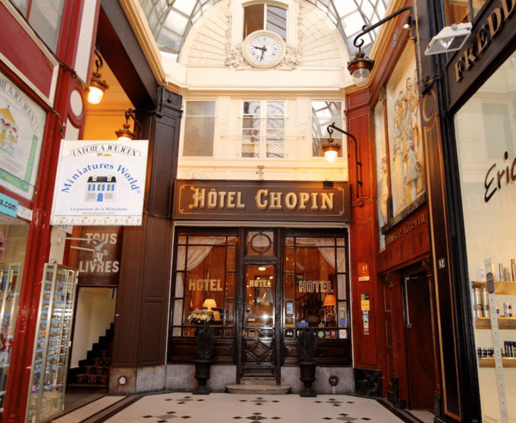 Hotel Chopin two star hotel Paris