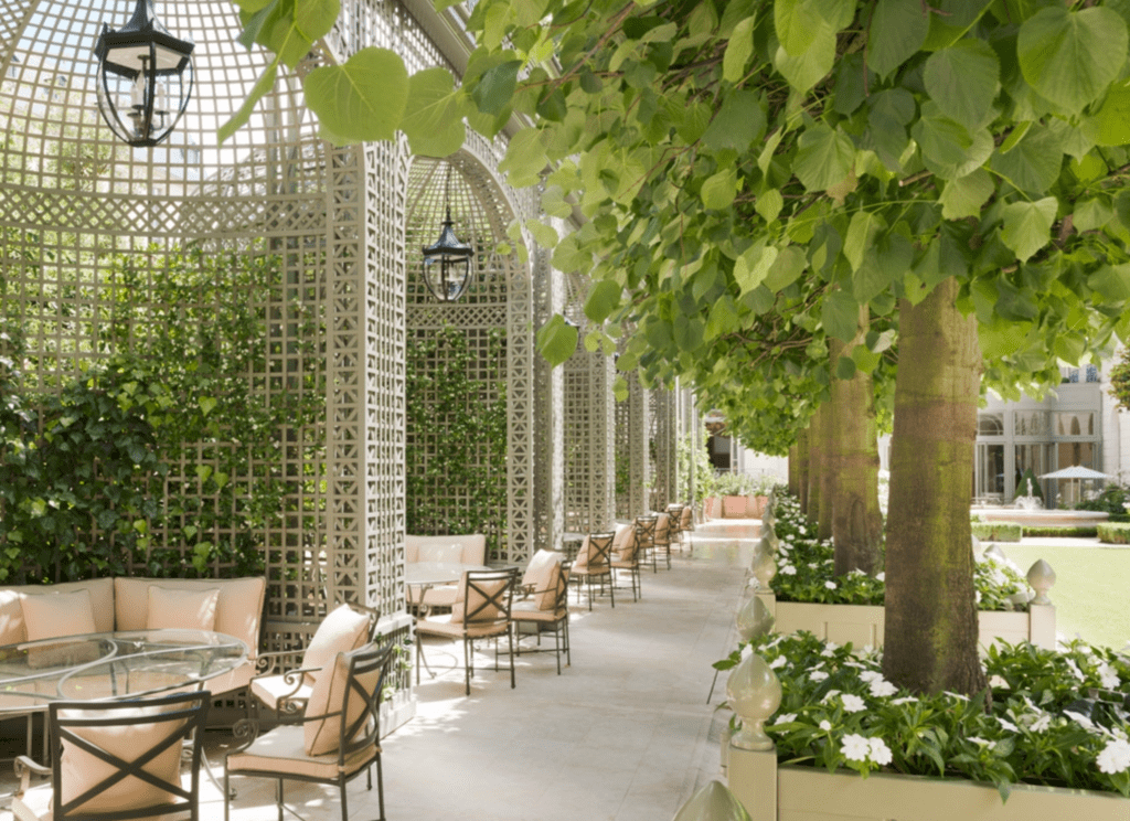 Ritz Paris Summer Garden Drinks