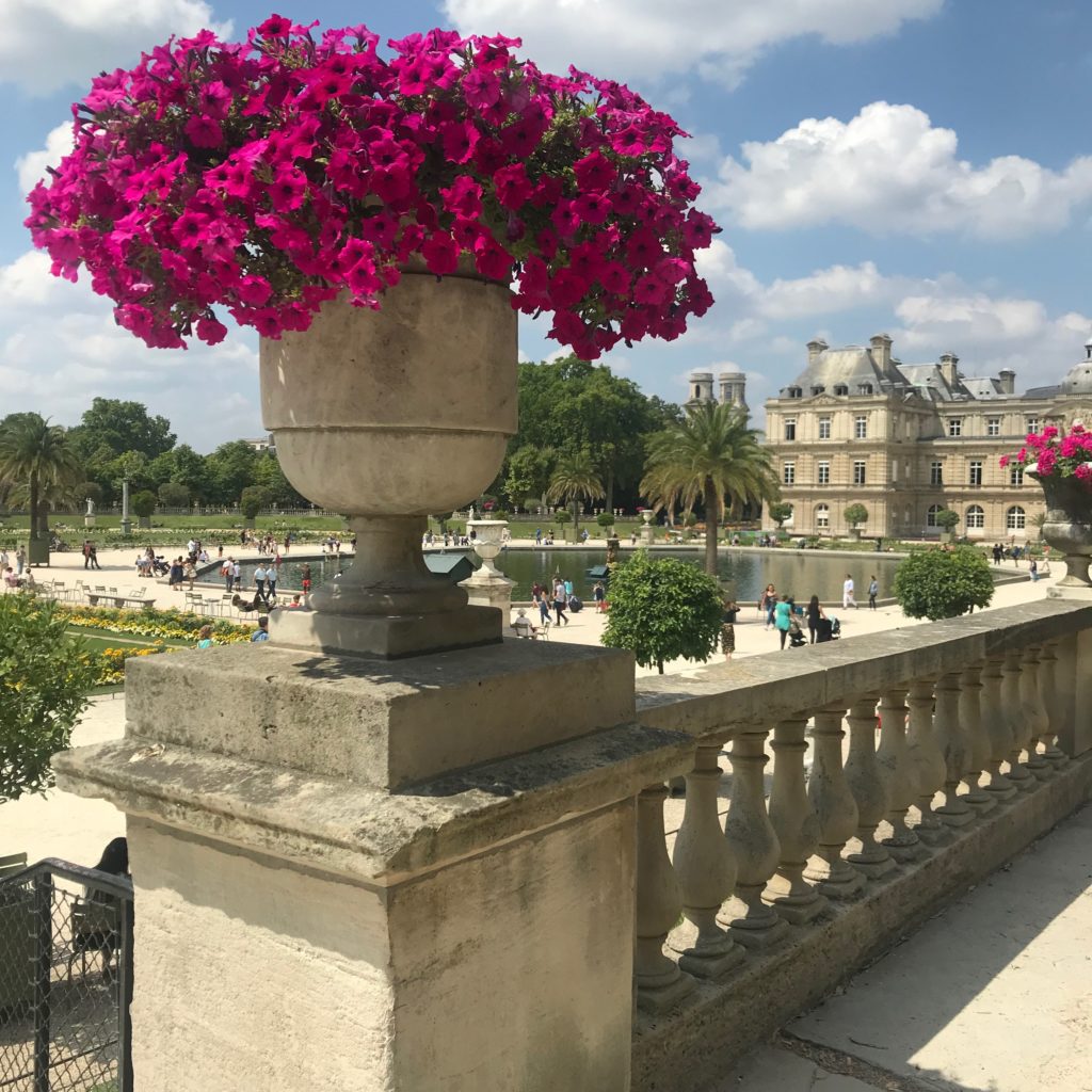 Day in the Luxembourg Gardens Paris