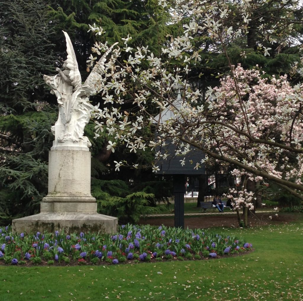 Day in the Luxembourg Gardens Paris
