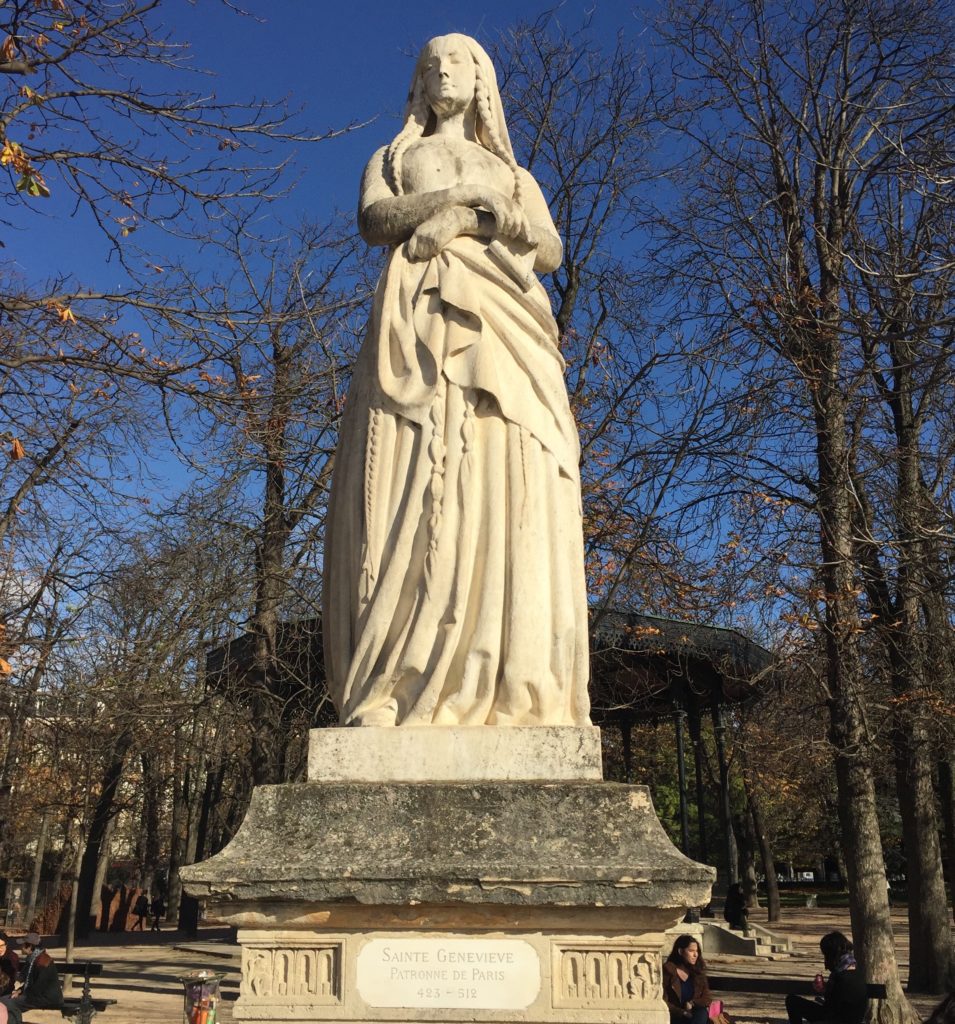 Day in the Luxembourg Gardens Paris
