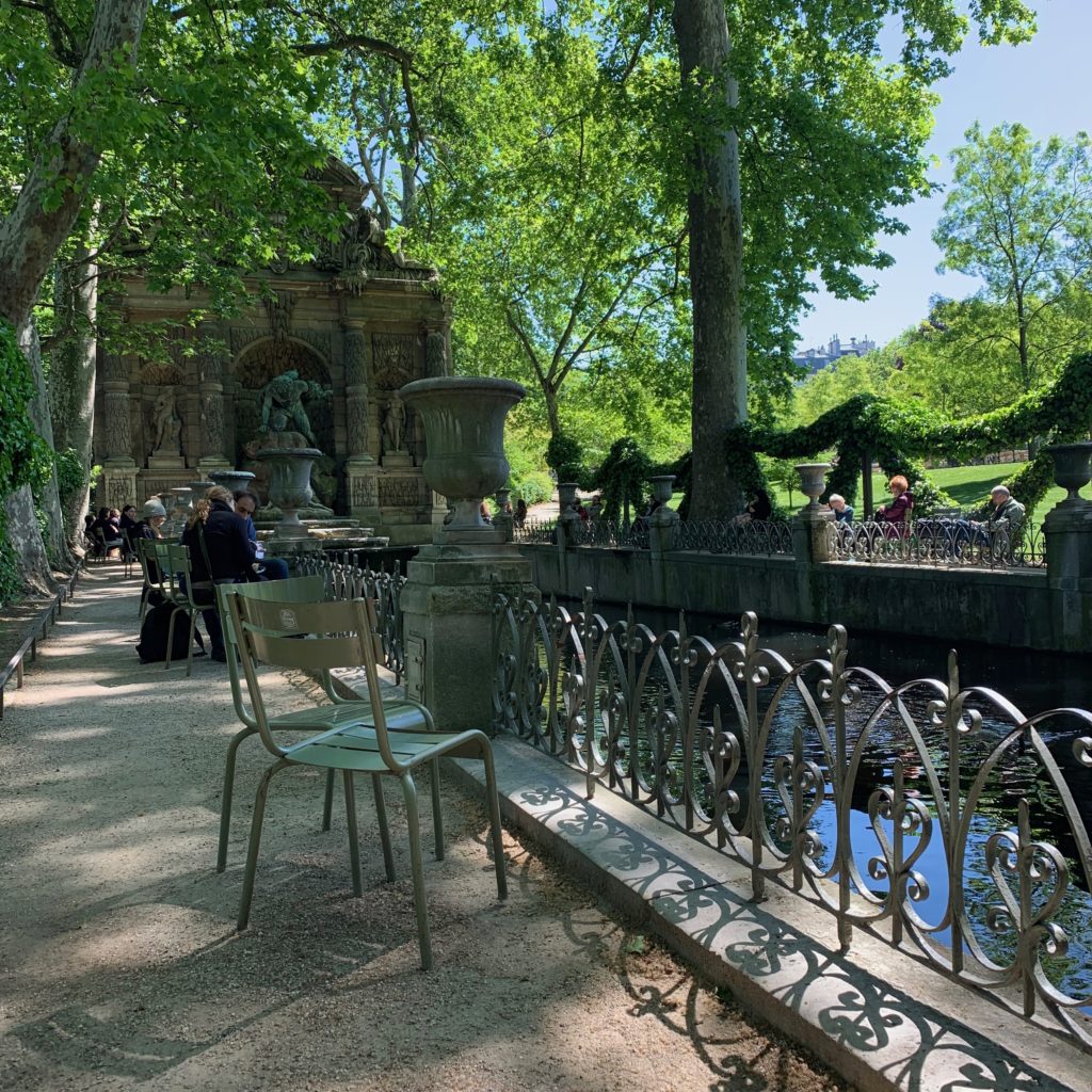 Day in the Luxembourg Gardens Paris