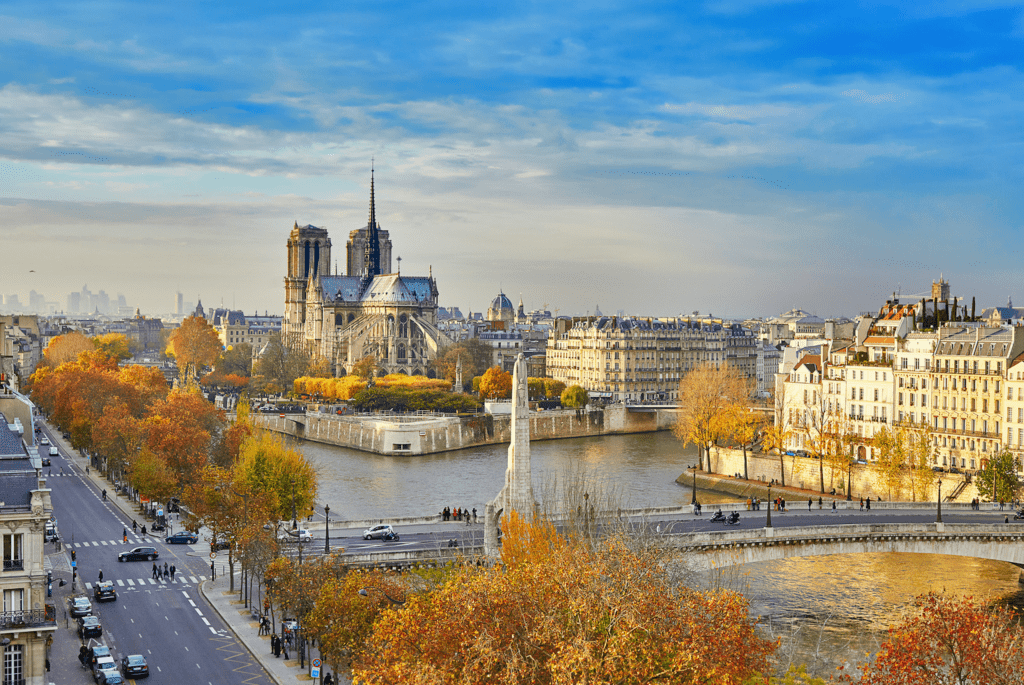 Paris in autumn
