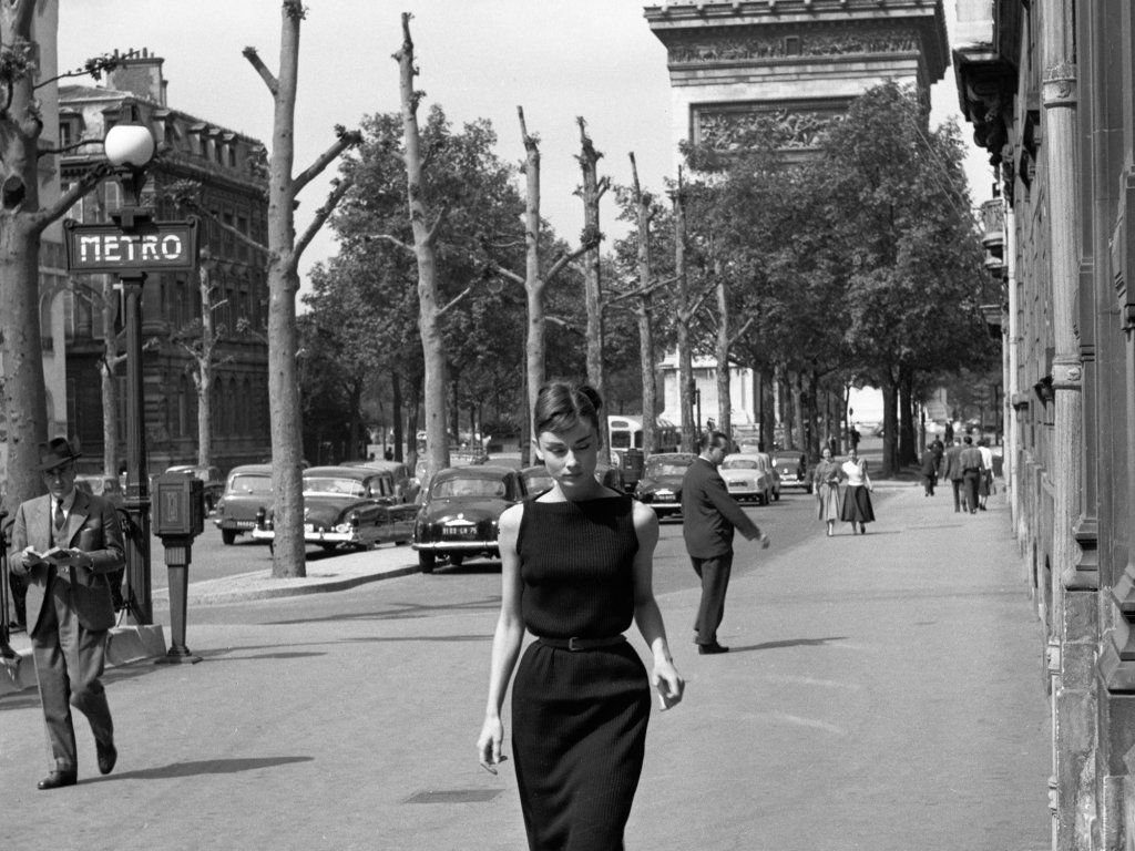 Audrey Hepburn Paris