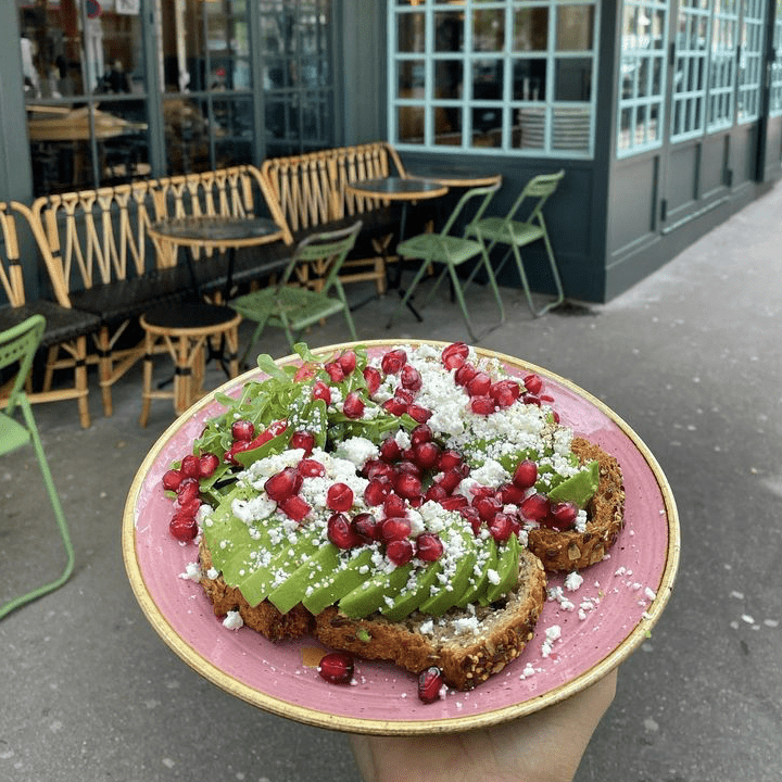 Maison Sauvage avocado toast