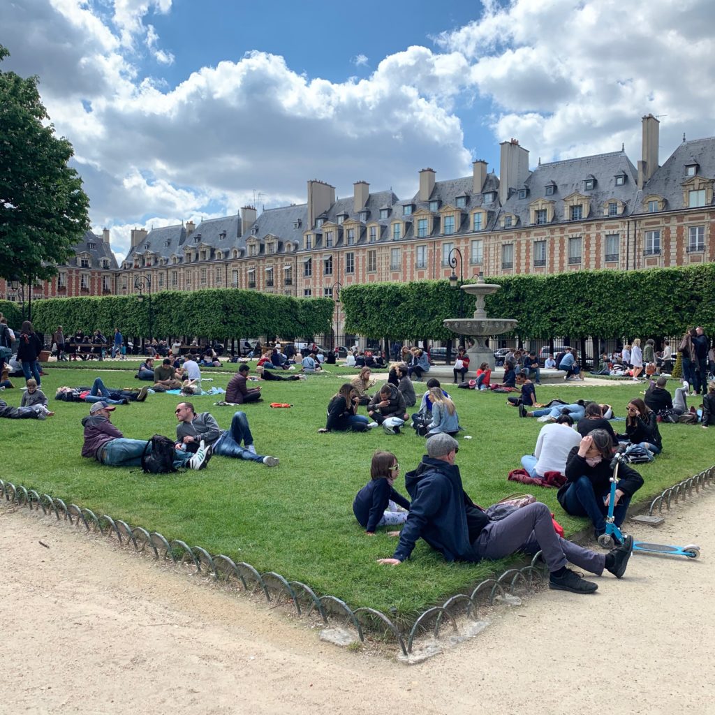 Place Des Vosges Paris France