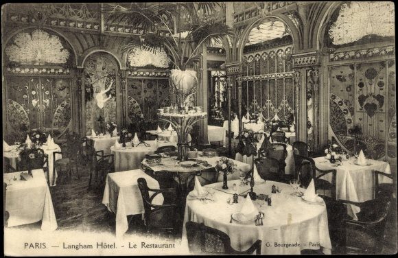 Paris Art Nouveau Restaurants