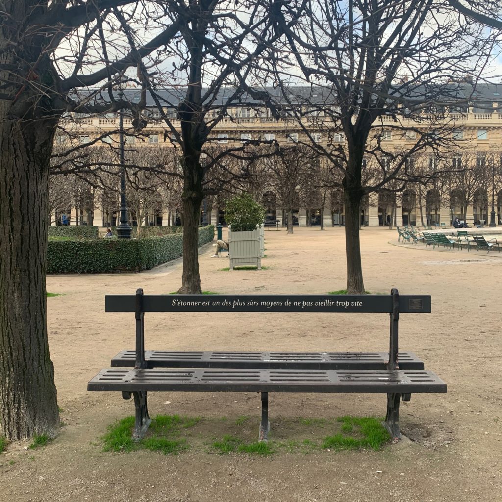 Where to Think in Paris