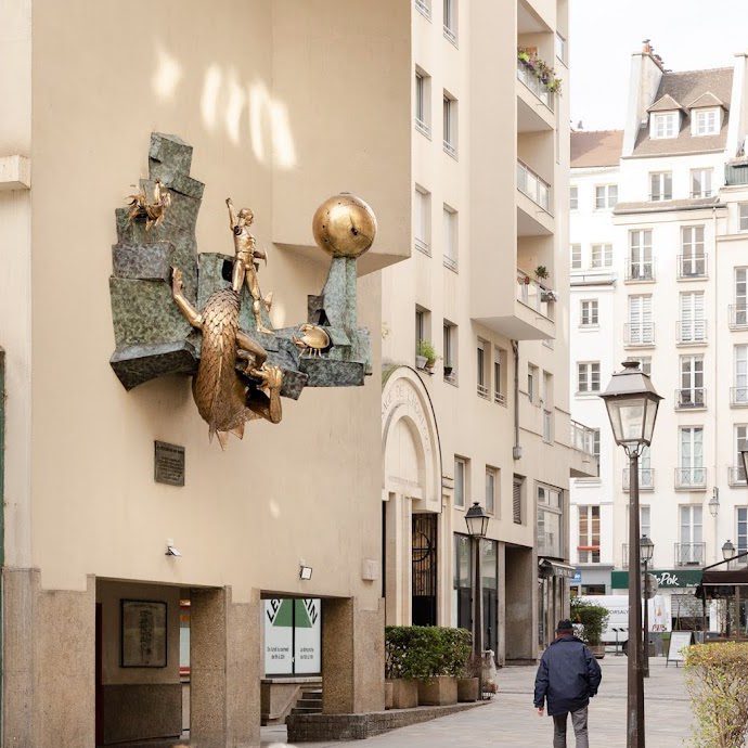 Le Défenseur du Temps, l’horloge animée de Jacques Monestier