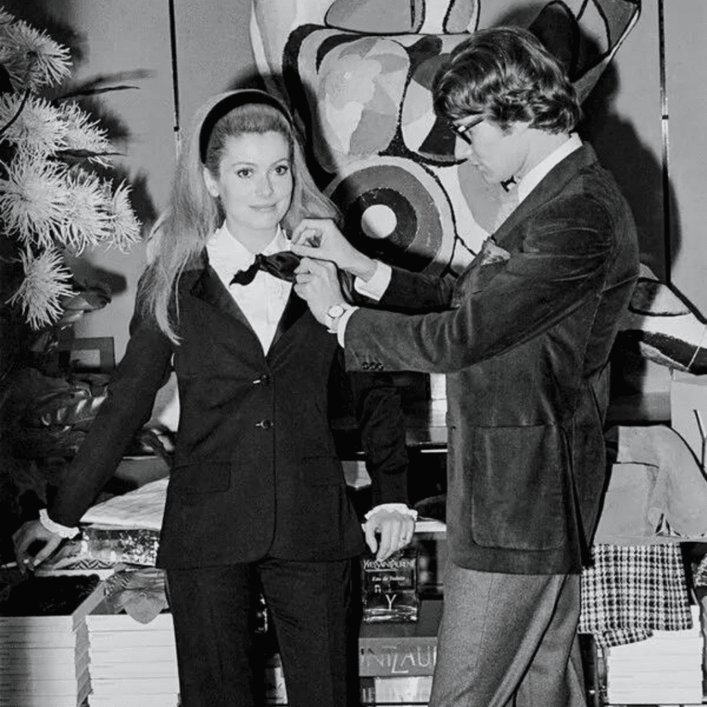 catherine deneuve and yves saint laurent - MY FRENCH COUNTRY HOME