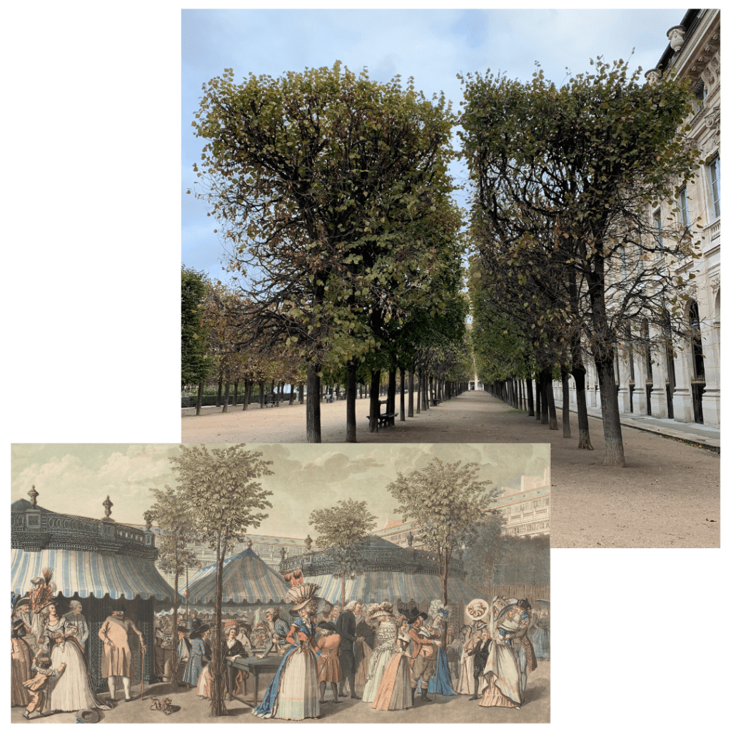 Palais Royal and its gardens - History