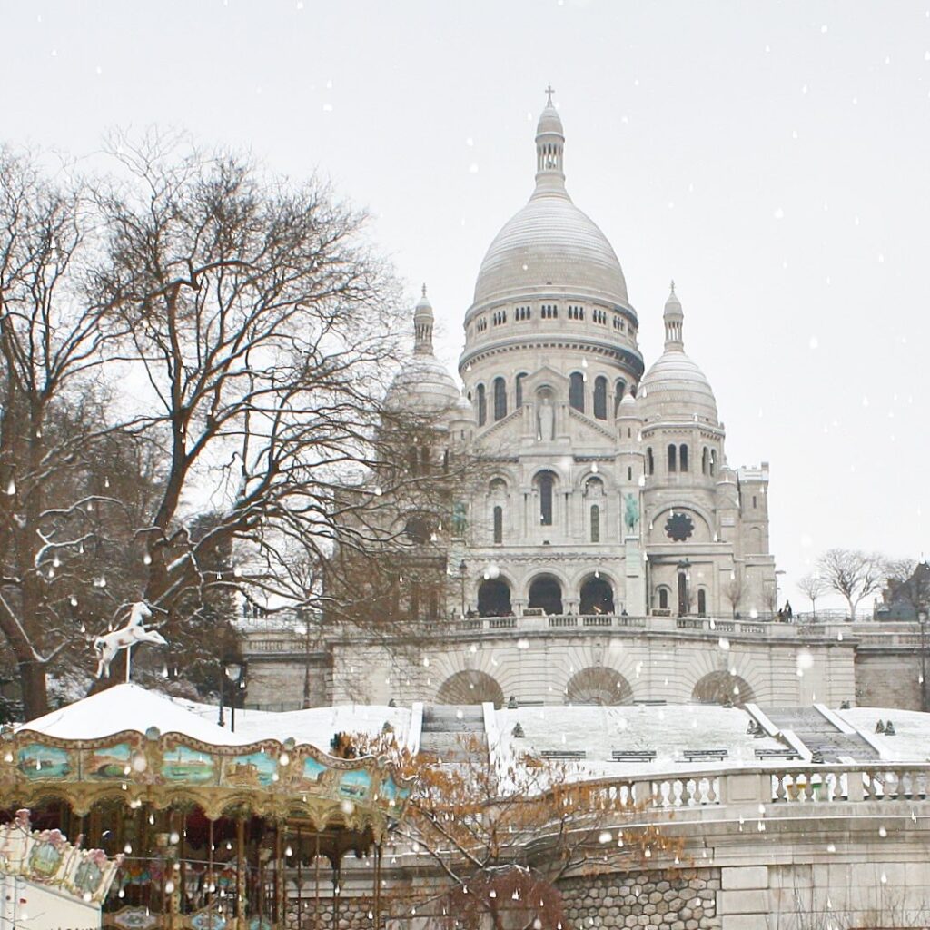 Paris in winter