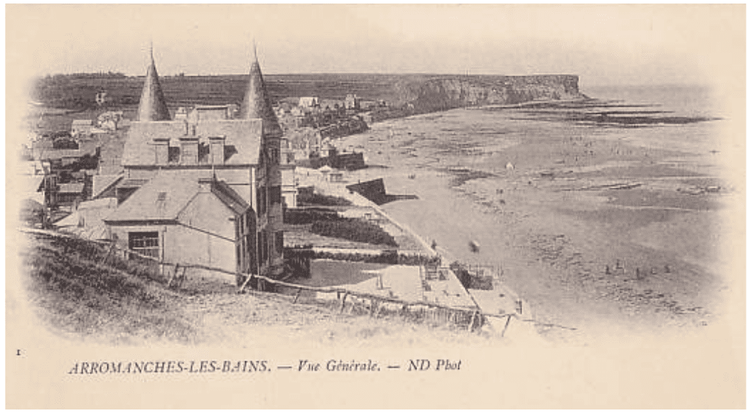 Arromanches-postcard